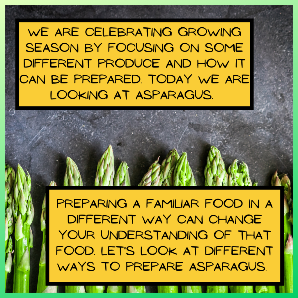 Asparagus-verse intro