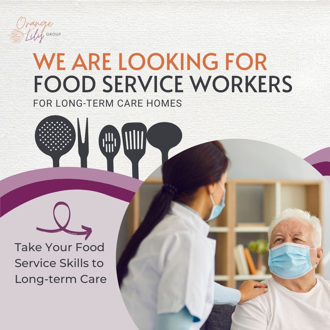 Looking for food service workers